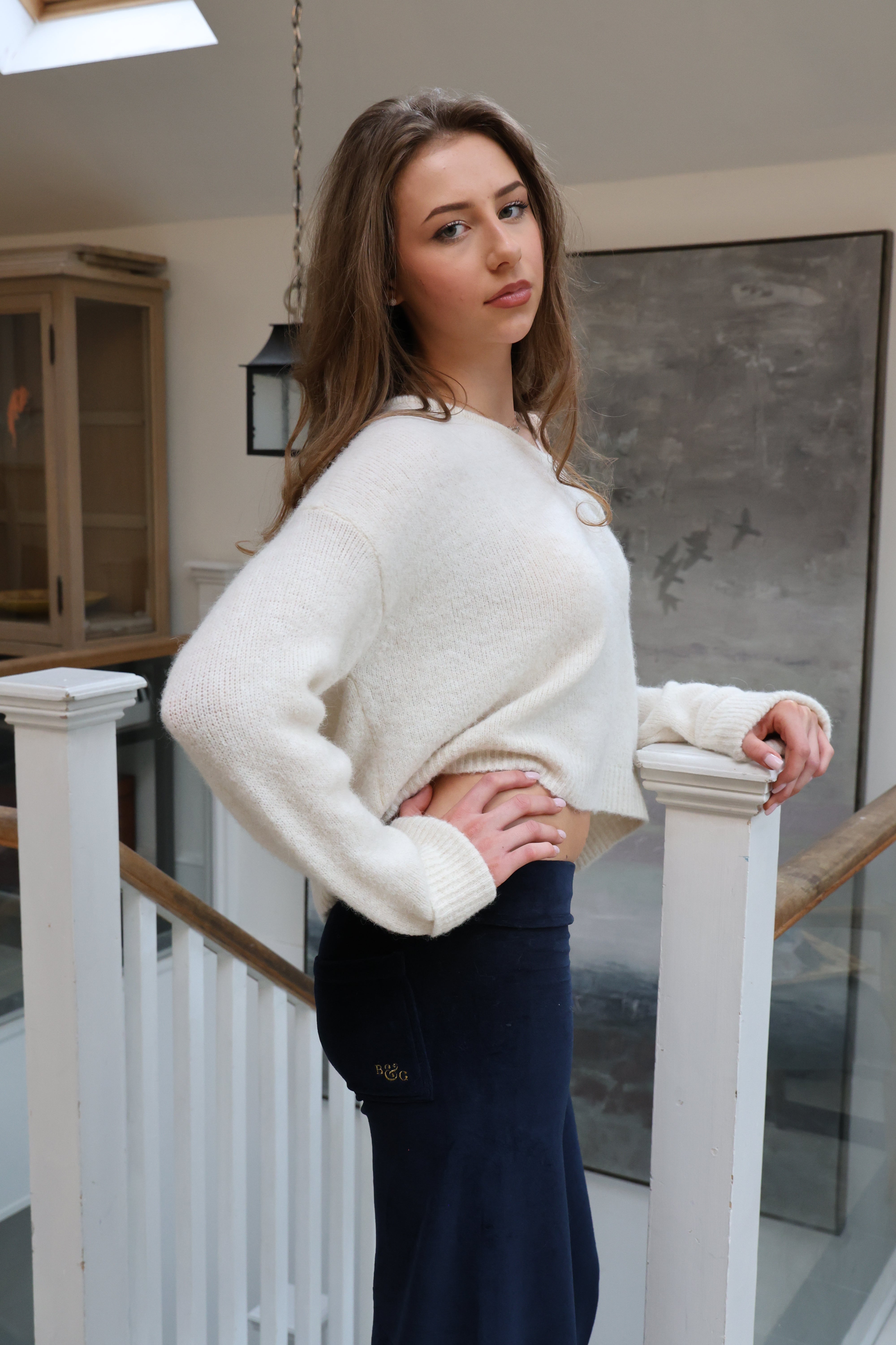 Nearly Perfect Laura Joggers - Navy