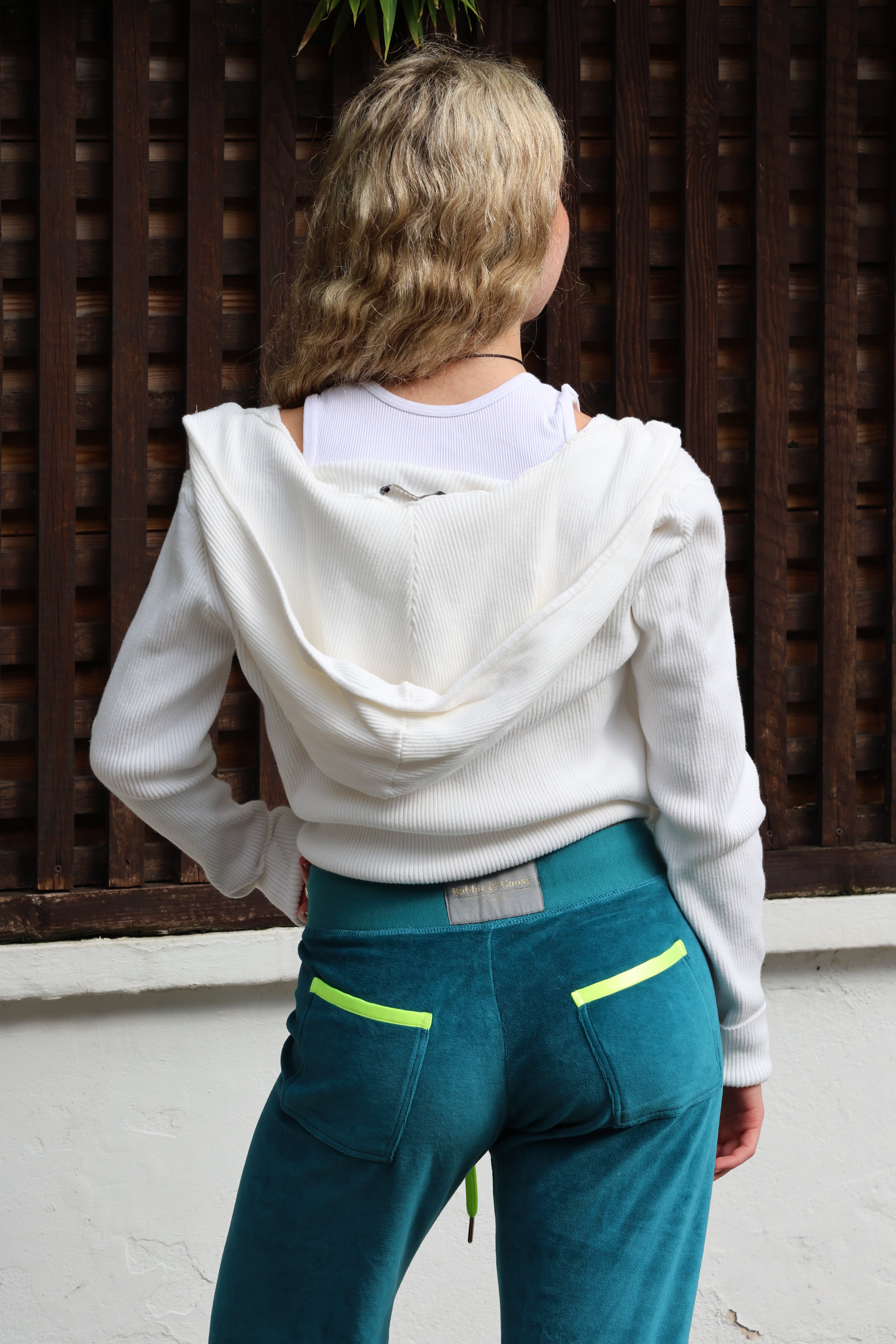 Allegra Jogger Teal / Neon Yellow