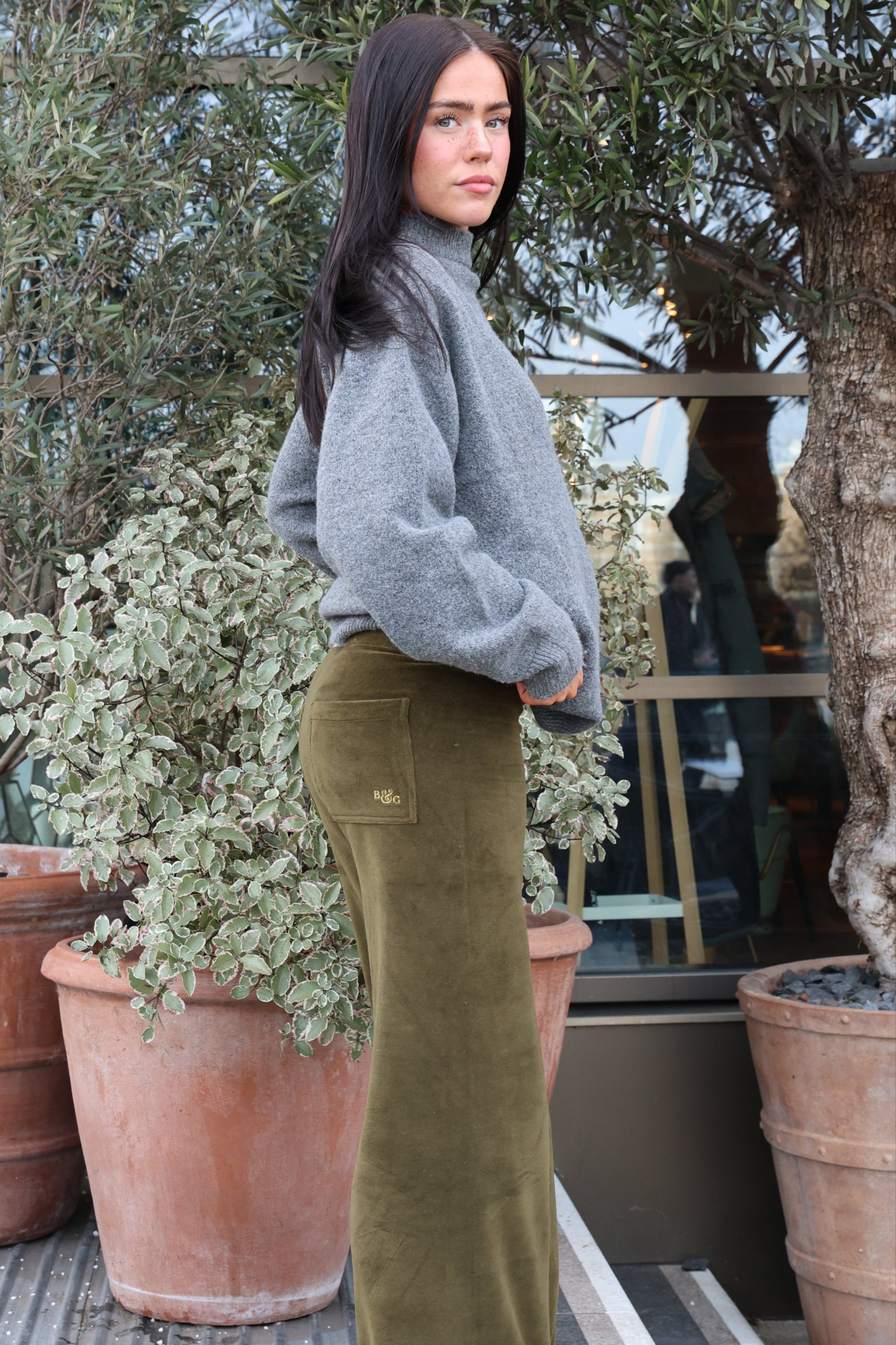 Laura Joggers - Olive