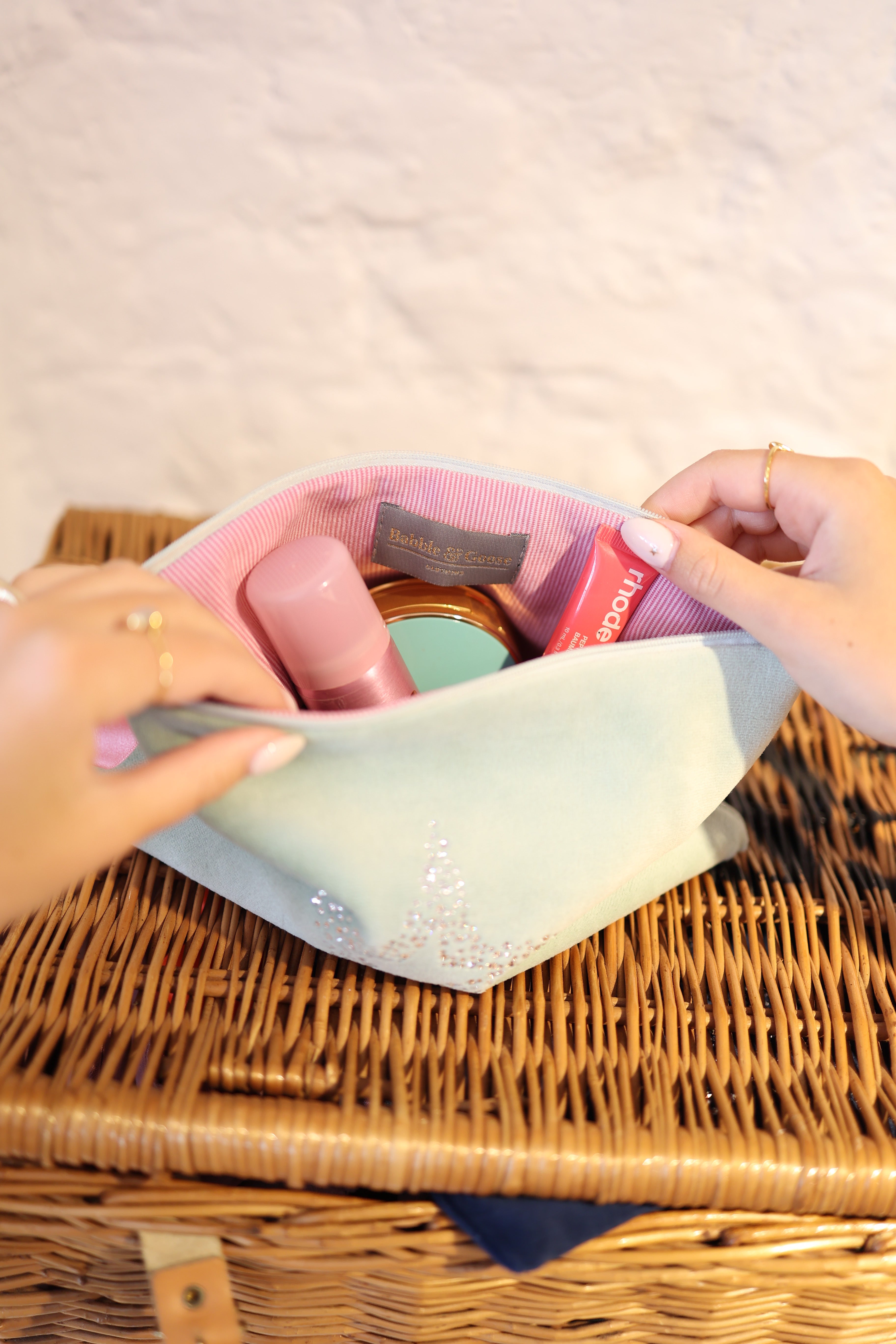 Sage Make-up Bag