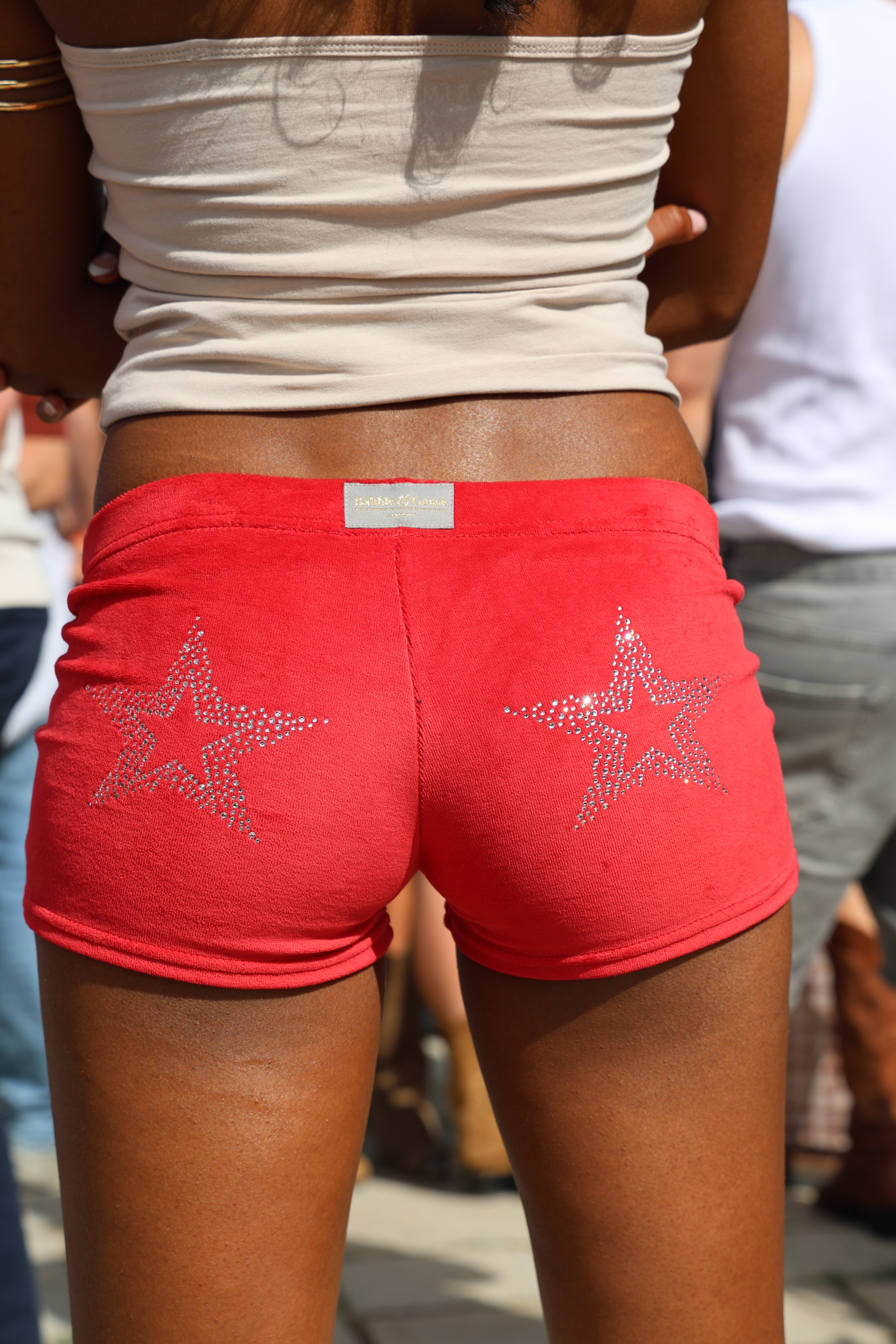 Franchie Shorts, Poppy