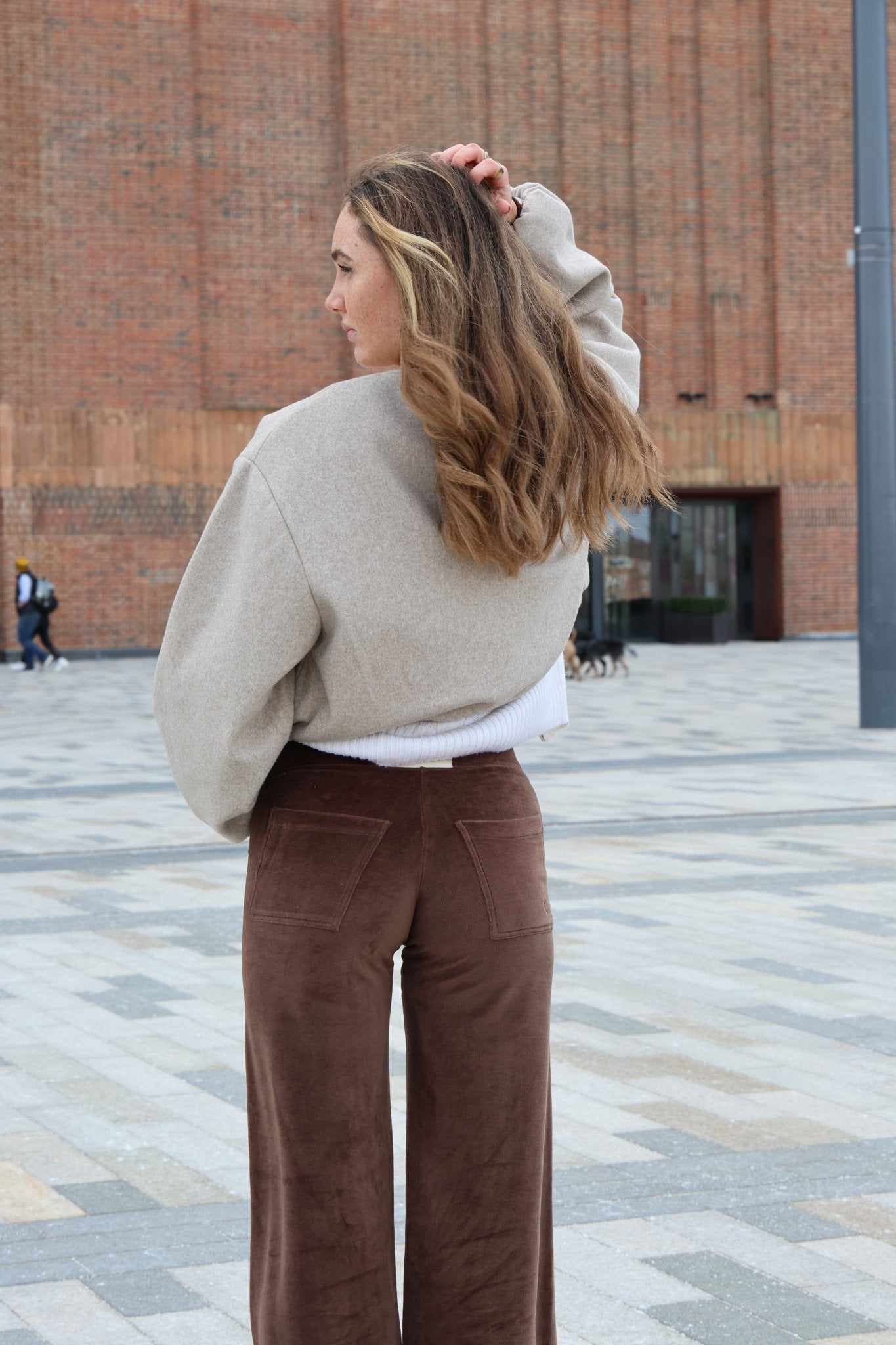 Laura Joggers - Chocolate - Babble & Goose