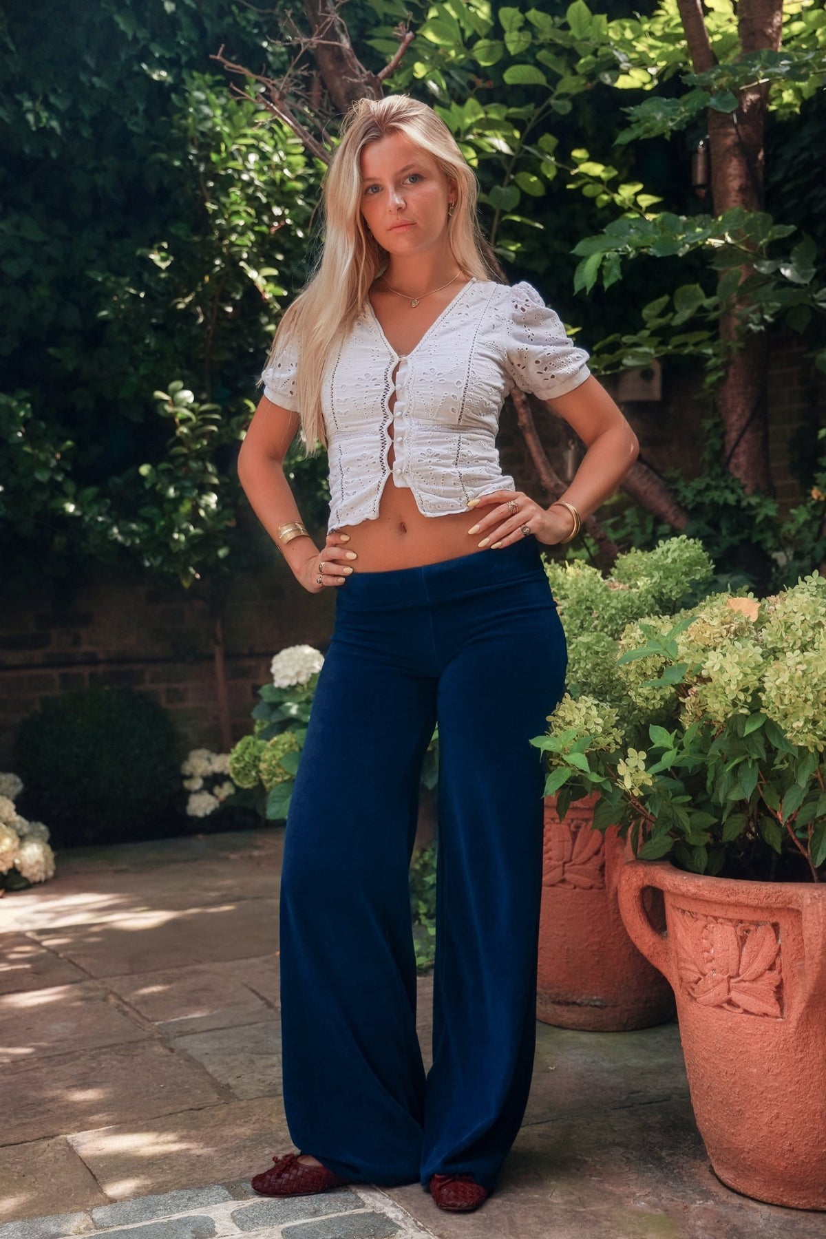 Laura Joggers - Navy - Babble & Goose