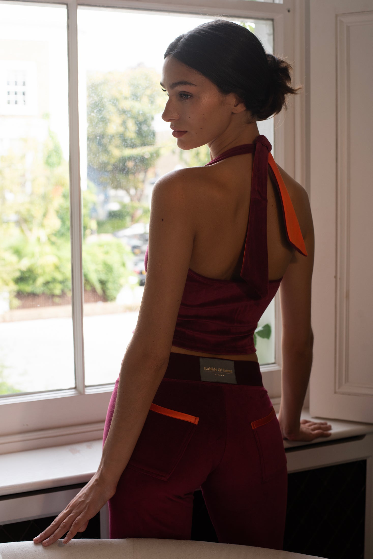 Tabby Waistcoat Bordeaux SALE