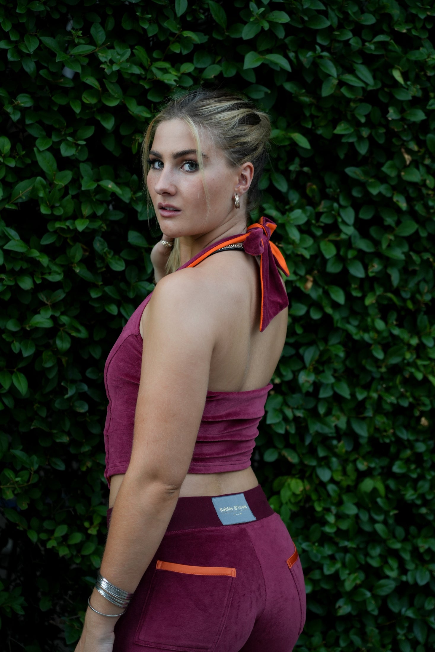 Tabby Waistcoat Bordeaux SALE