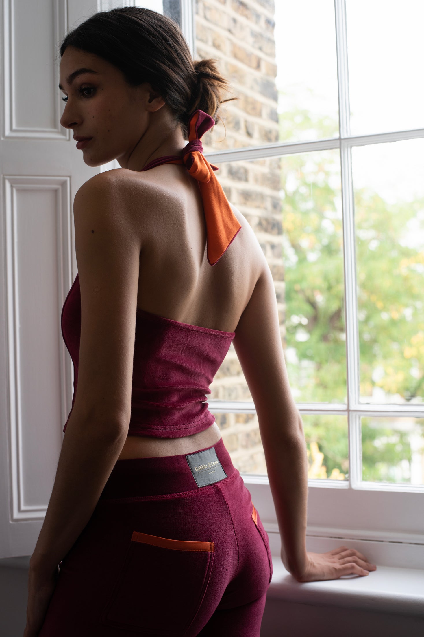 Tabby Waistcoat Bordeaux SALE
