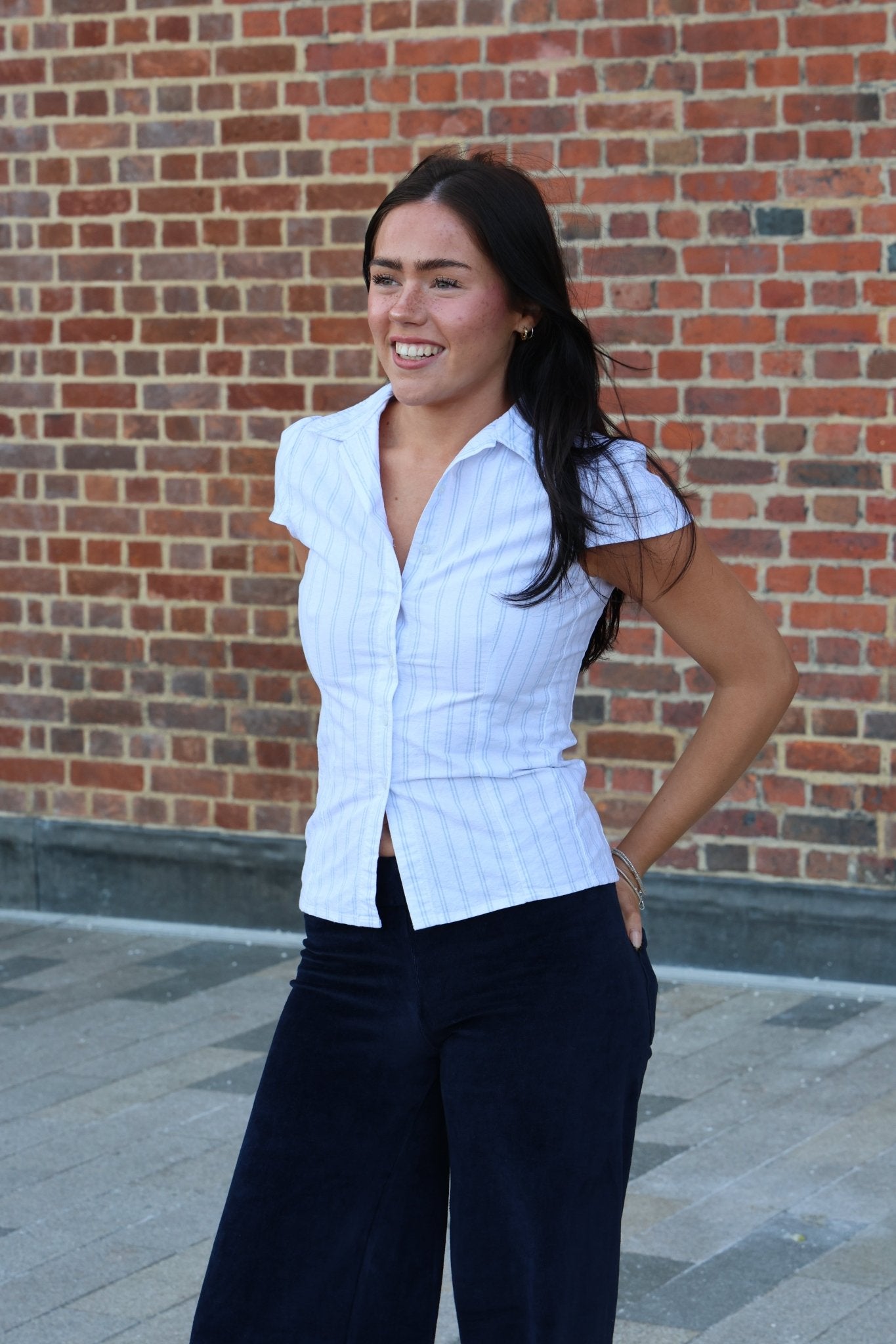 Nearly Perfect Laura Joggers - Navy - Babble & Goose