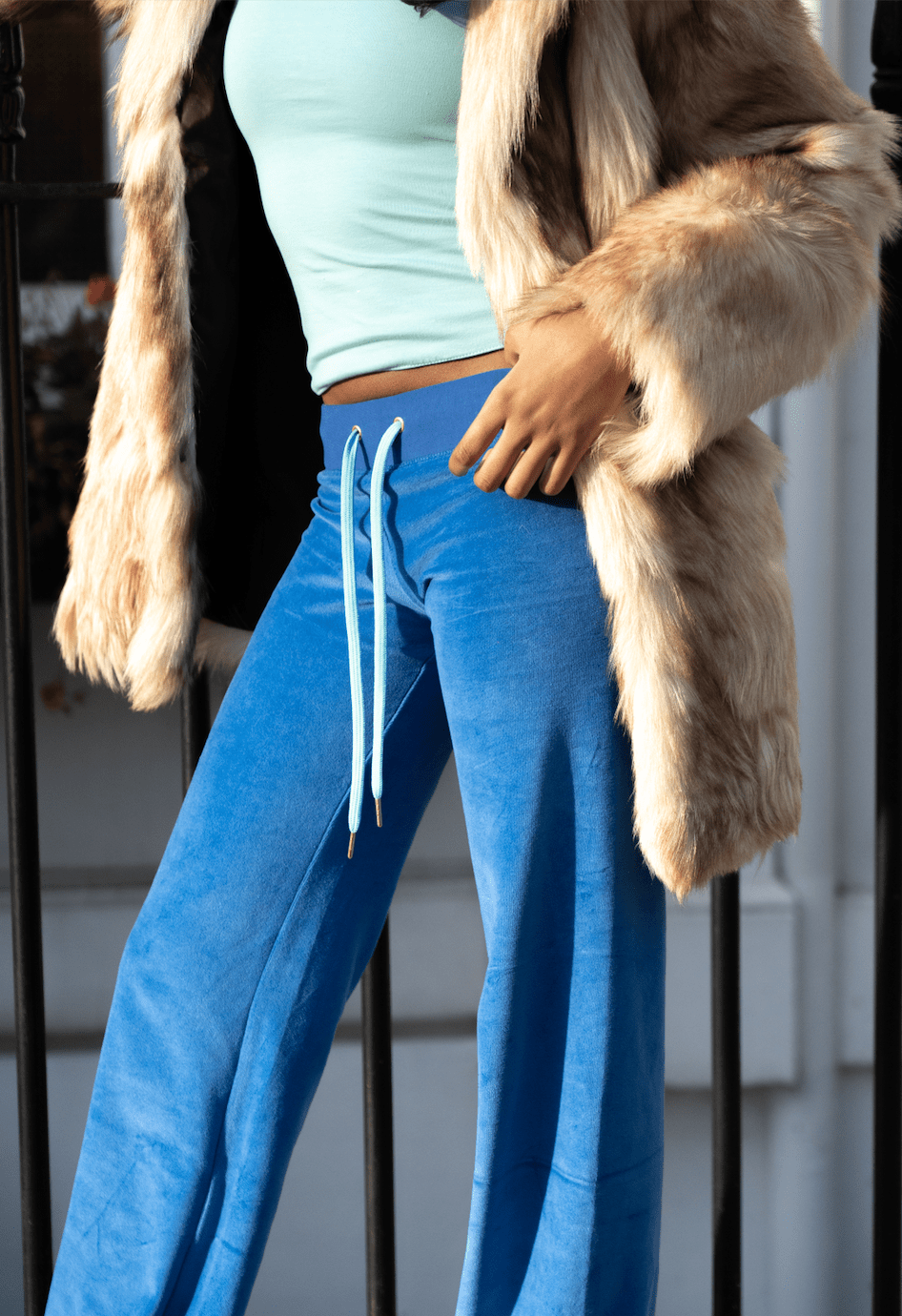 Allegra Jogger Cobalt / Turquoise - Babble & Goose