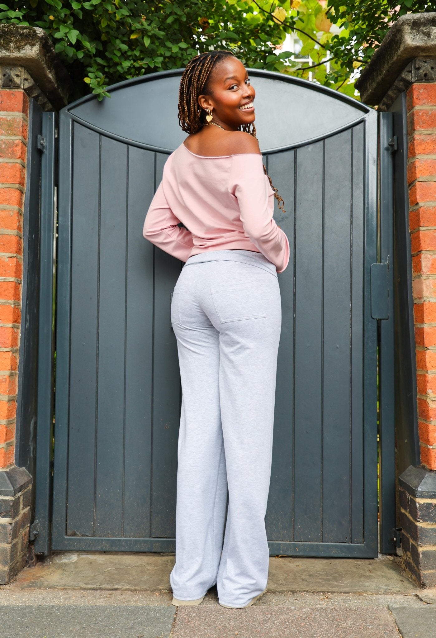 Etalie Off - Shoulder Top - Pink - Babble & Goose