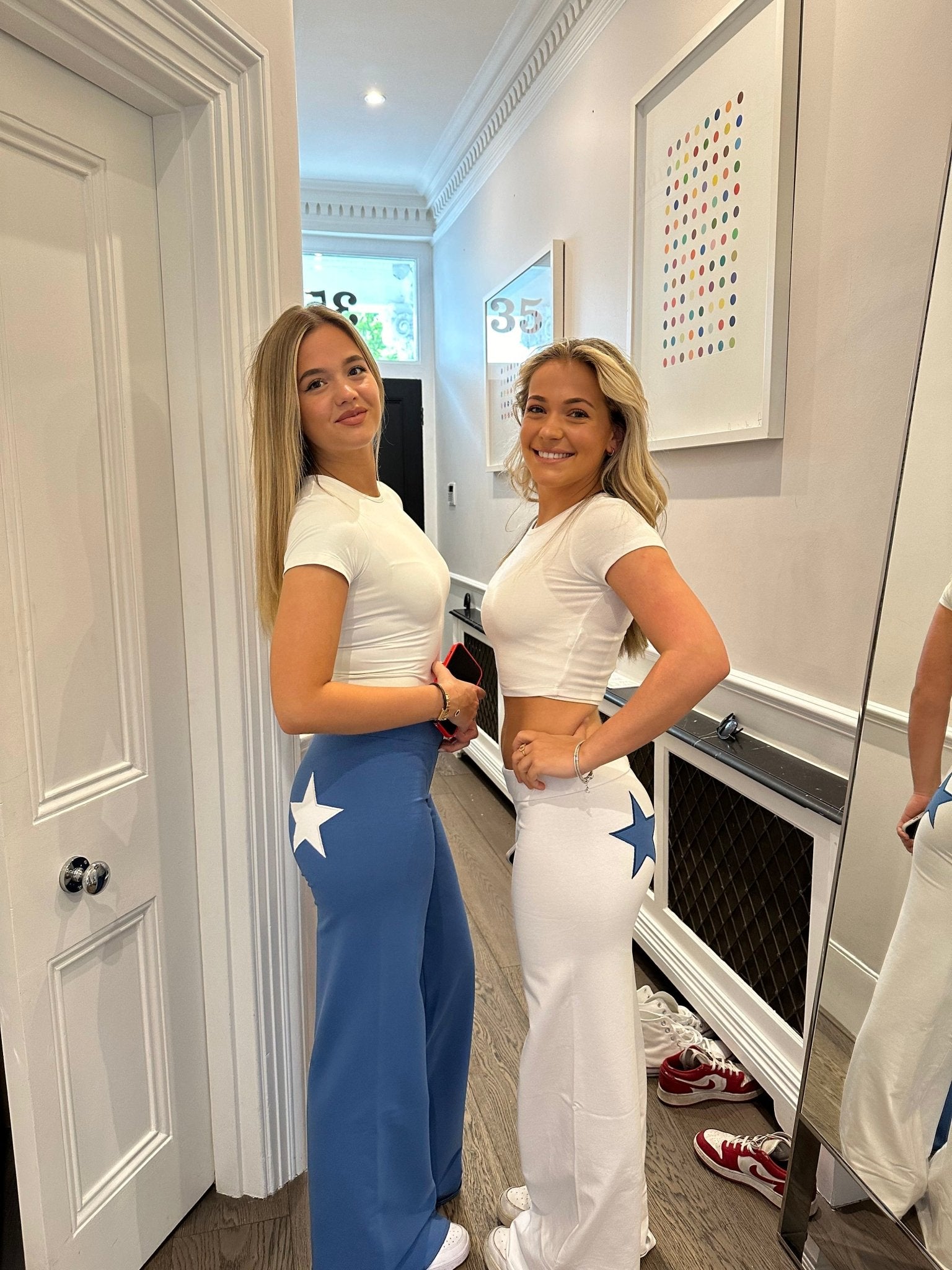 Jersey Star Jogger Indigo / White - Babble & Goose