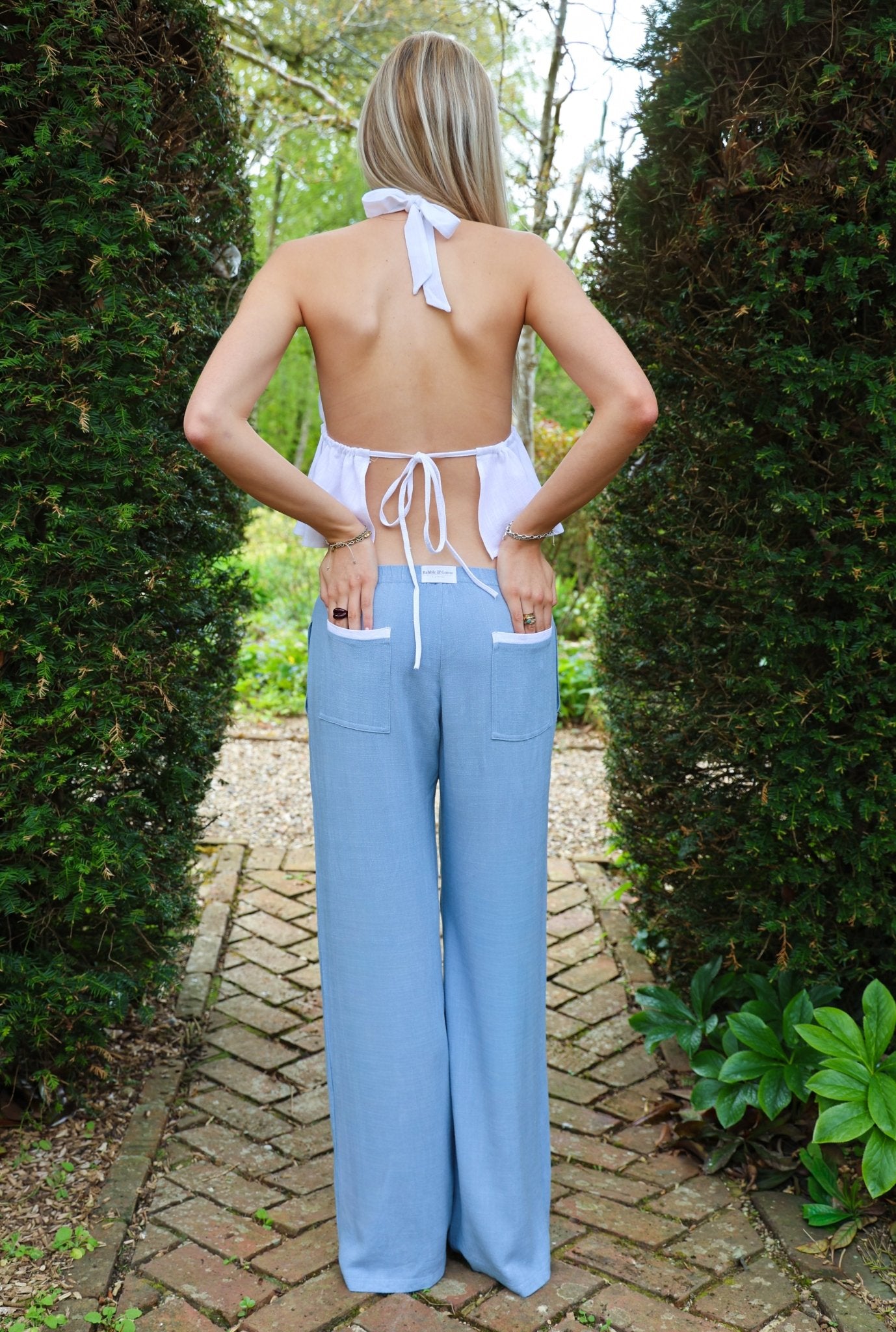 Lola Top - White - Babble & Goose