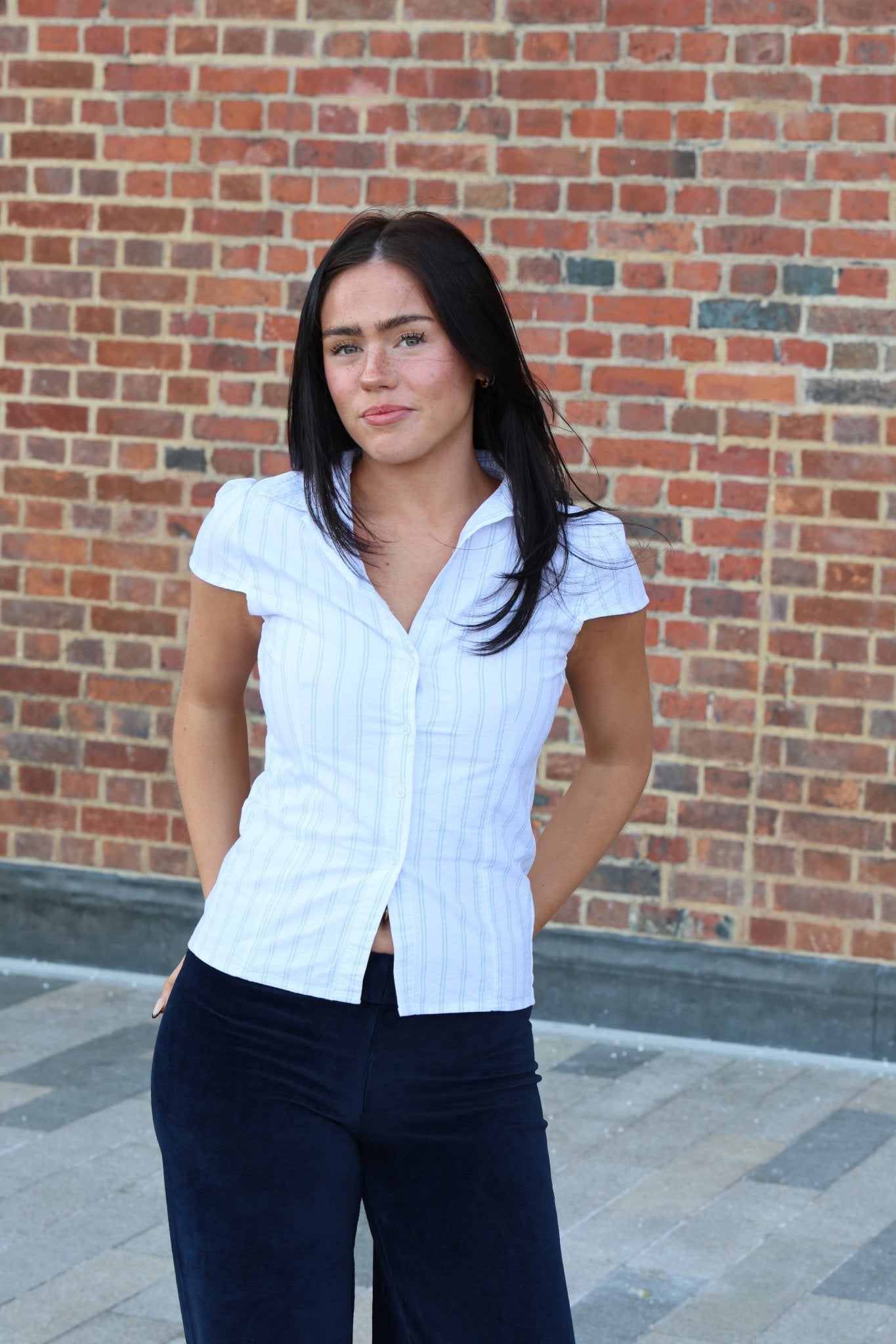 Nearly Perfect Laura Joggers - Navy - Babble & Goose