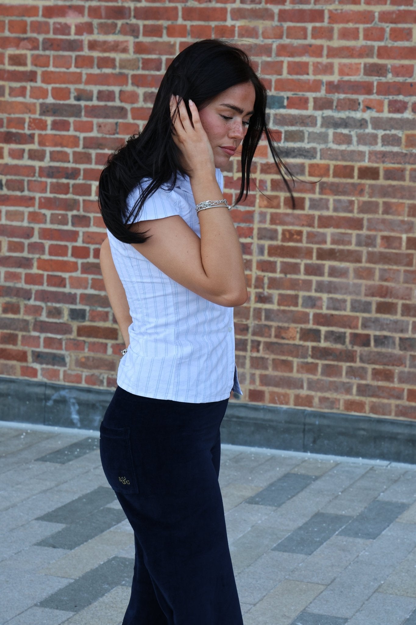 Nearly Perfect Laura Joggers - Navy - Babble & Goose